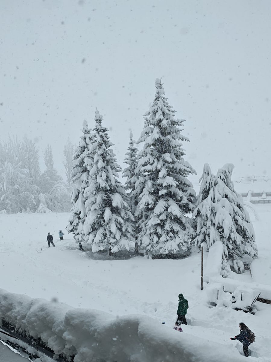 Nevada actual en Las Leñas